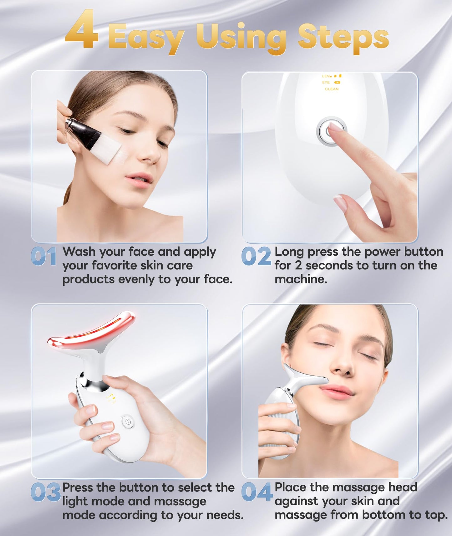 7 Color Facial Massager Tool for Skin Care