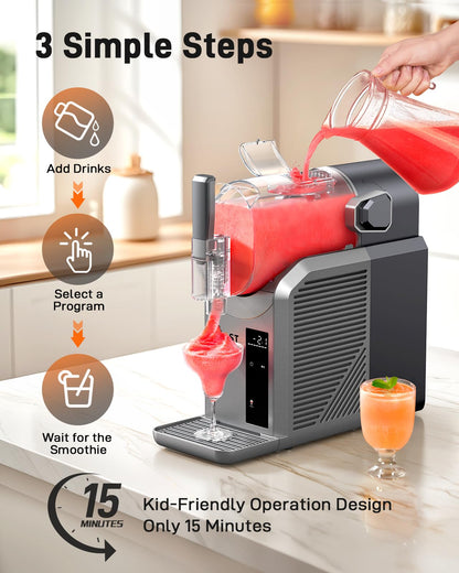 72 Oz UHOST Slushie Machine for Home Parties