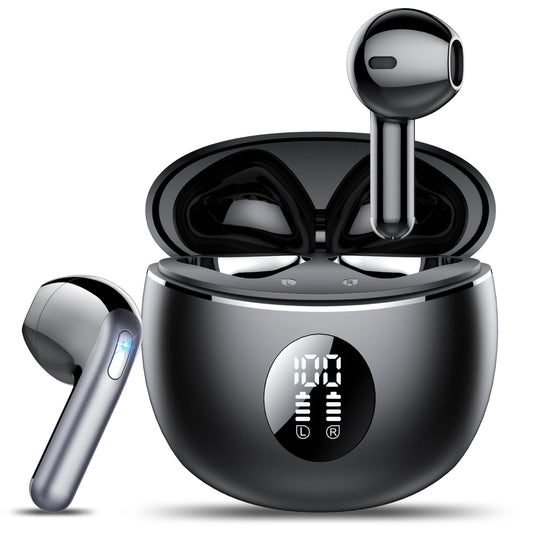 Wireless Earbuds with Deep Bass and Noise Cancelling