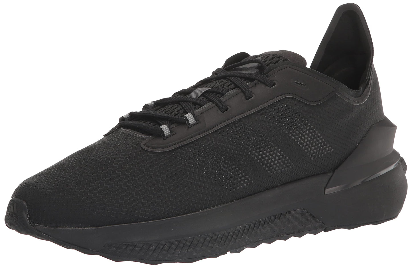 adidas Unisex Avery Running Shoe, Black/Black/Carbon, 9 US Men