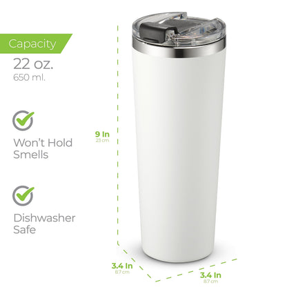 SipX™ 22oz Triple-Insulated Travel Tumbler
