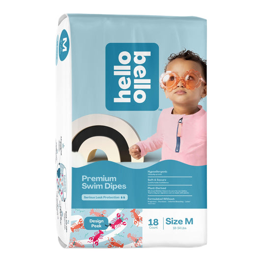 Hello Bello Eco-Friendly Swim Diapers Size Medium