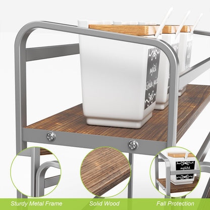 3-Tier Coffee Syrup Rack for Countertop Storage