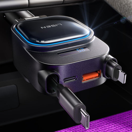 LISEN 96W Fast Charging Car Charger with Type C