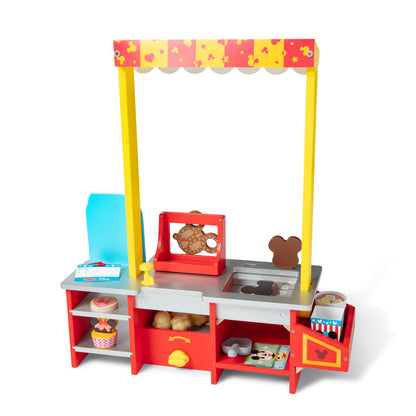 Melissa & Doug Wooden Pretend Food Counter Set