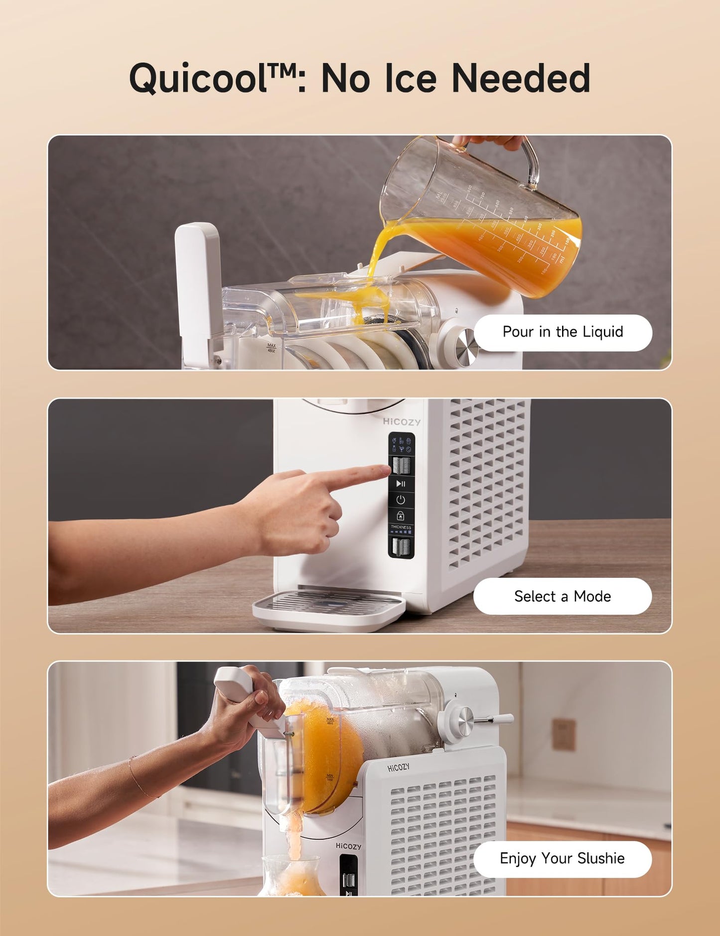 Frozen Drink Maker with 5 Presets