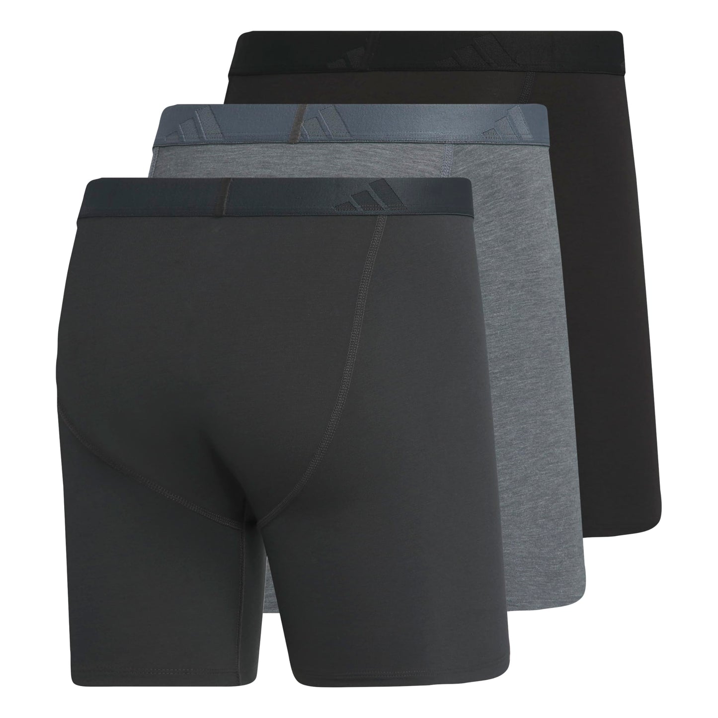 3-Pack adidas Luxe Comfort Fit Boxer Briefs