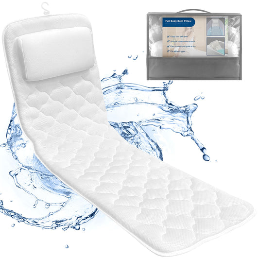 Luxury Bath Pillow for Neck and Back Support