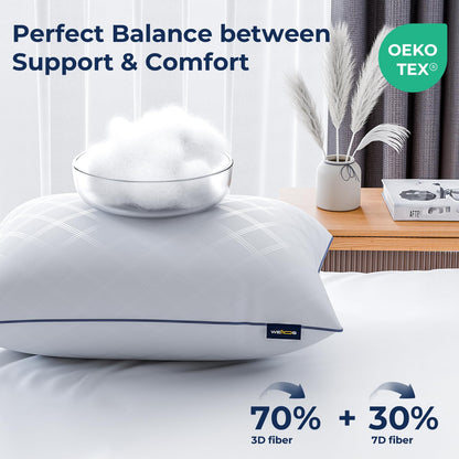 Wellos Standard Bed Pillows Set of 2