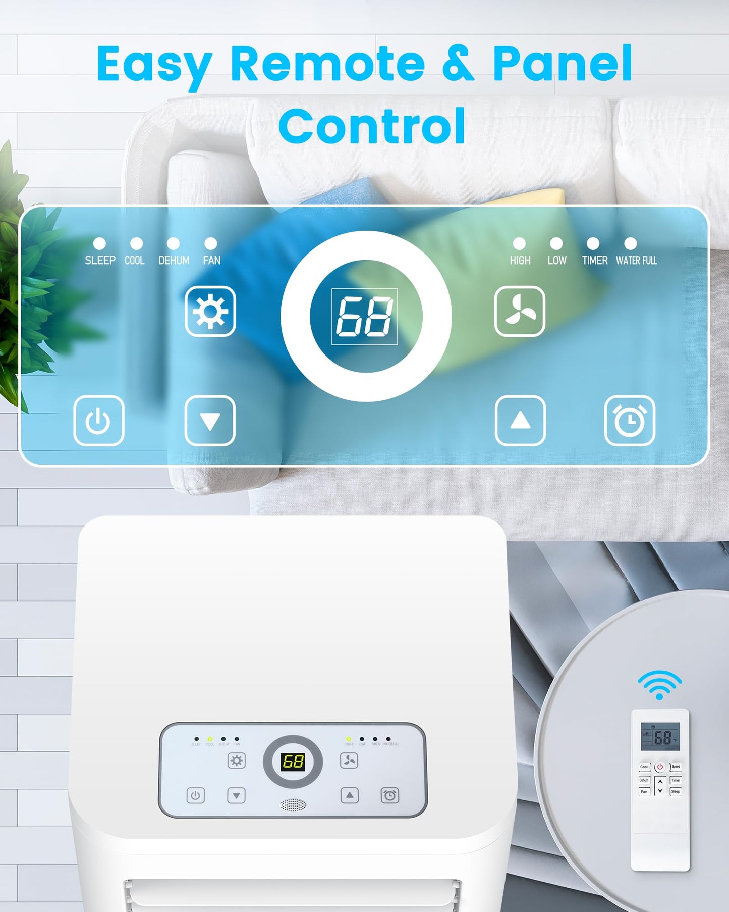 Joy Pebble 8000 BTU Portable Air Conditioner