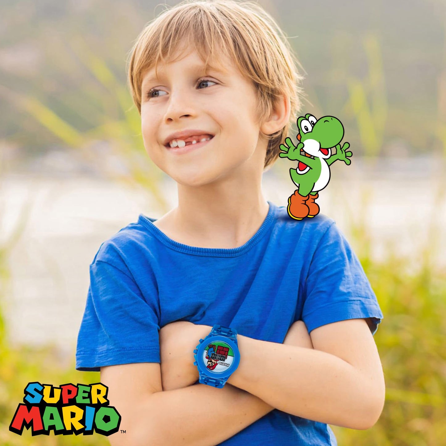 Nintendo Super Mario Kids' LCD Digital Watch