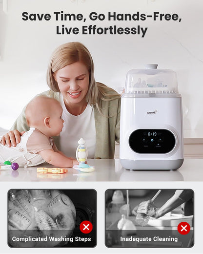 Grownsy Bottle Washer and Sterilizer Pro
