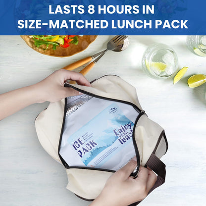 3 Pack Reusable Ice Packs for Coolers