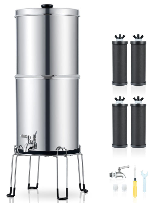 CO-Z 2.25 Gal Stainless Steel Water Filter System