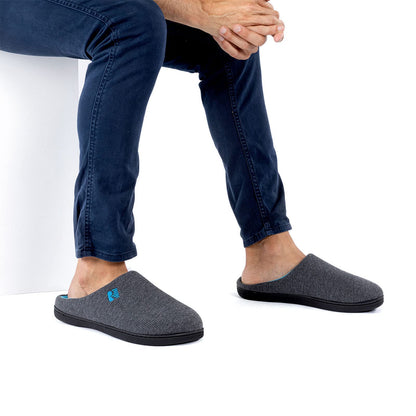 RockDove Men's Memory Foam Slippers, Size 9-10