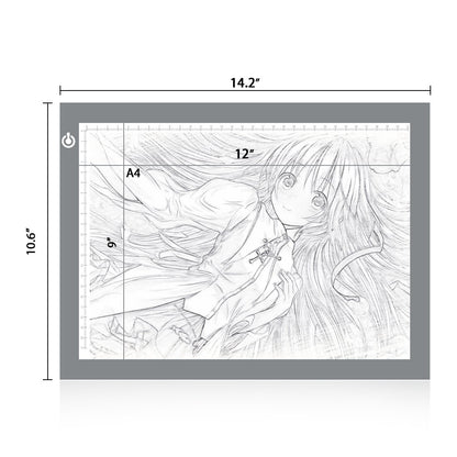 LitEnergy A4 LED Light Tracing Pad for Sketching