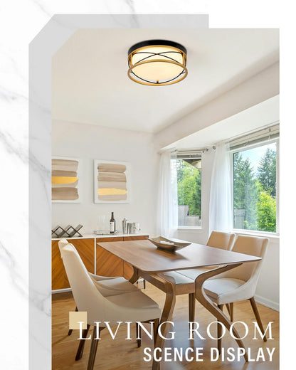 Flush Mount LED Ceiling Light by HANASS