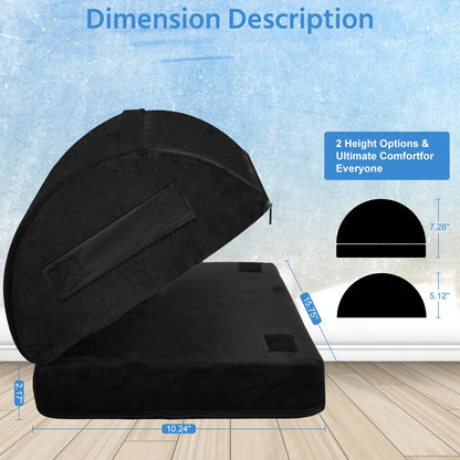 Ergonomic Under Desk Foot Rest for Pain Relief