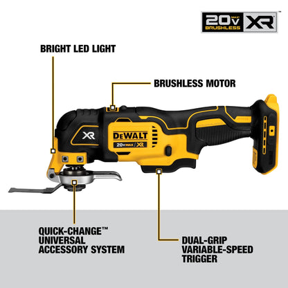 DEWALT 20V MAX Power Tool Combo Kit, 10-Tool Cordless Power Tool Set with 2 Batteries and Charger (DCK1020D2)