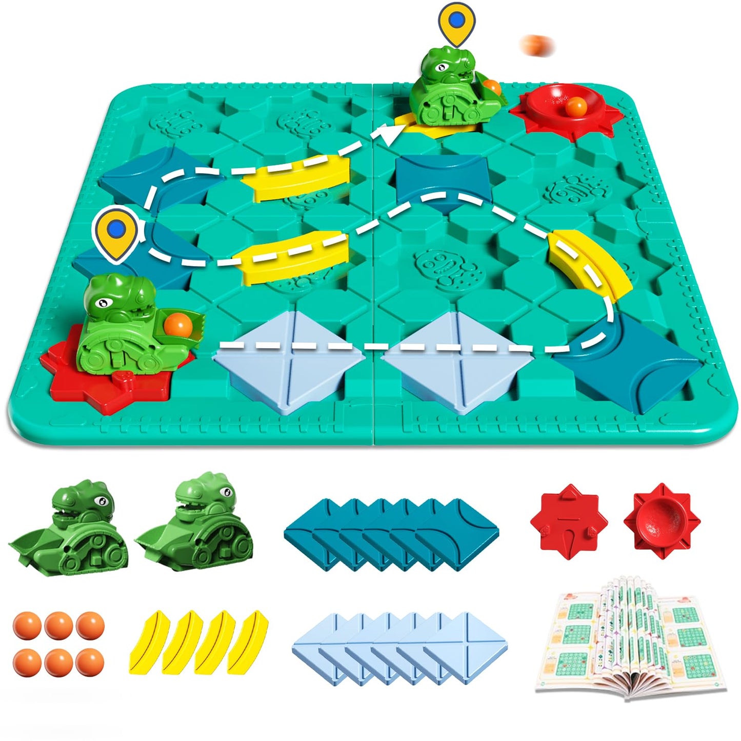 STEM Board Game with 118 Challenges for Kids
