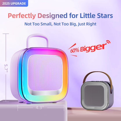 Karaoke Machine for Kids with 2 Microphones