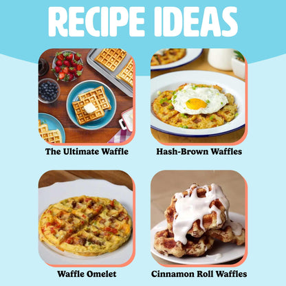 Tasty Mini Nonstick Waffle Maker for Quick Treats