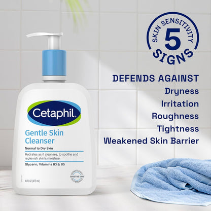 Cetaphil Hydrating Face Wash, 12 Pack