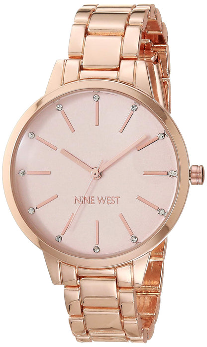Nine West Rose Gold Quartz Dress Watch