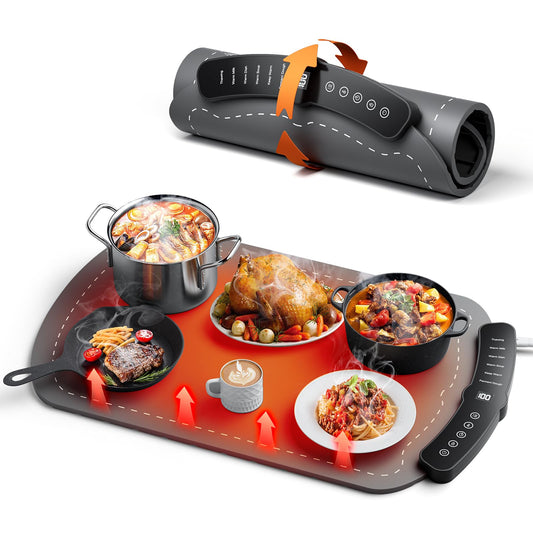 Graphene Electric Warming Tray with Timer