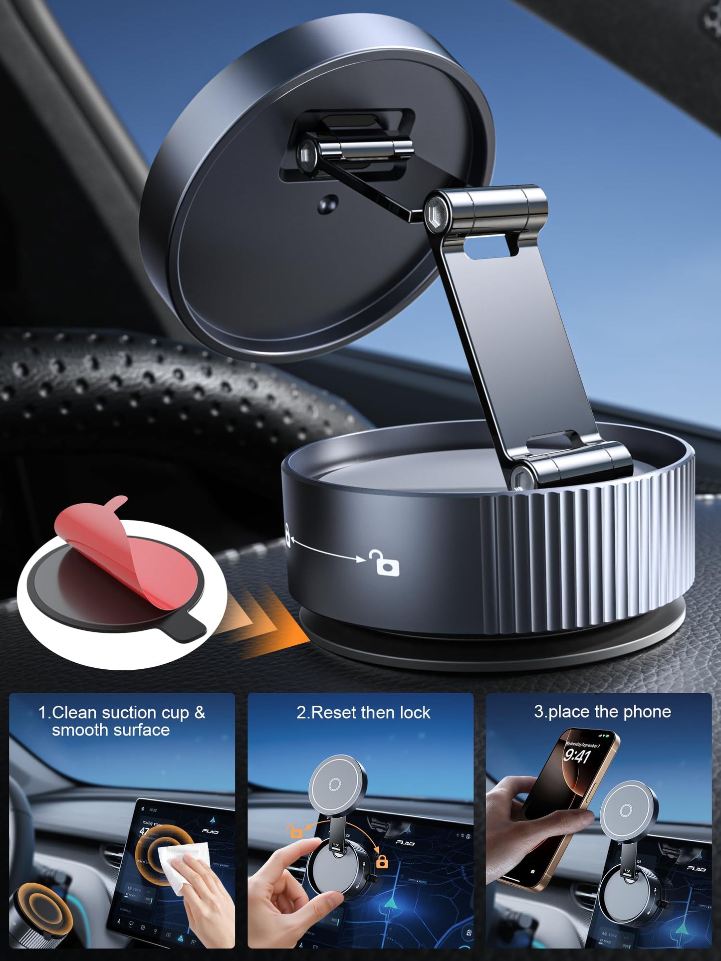 Magnetic Phone Holder for All Smartphones