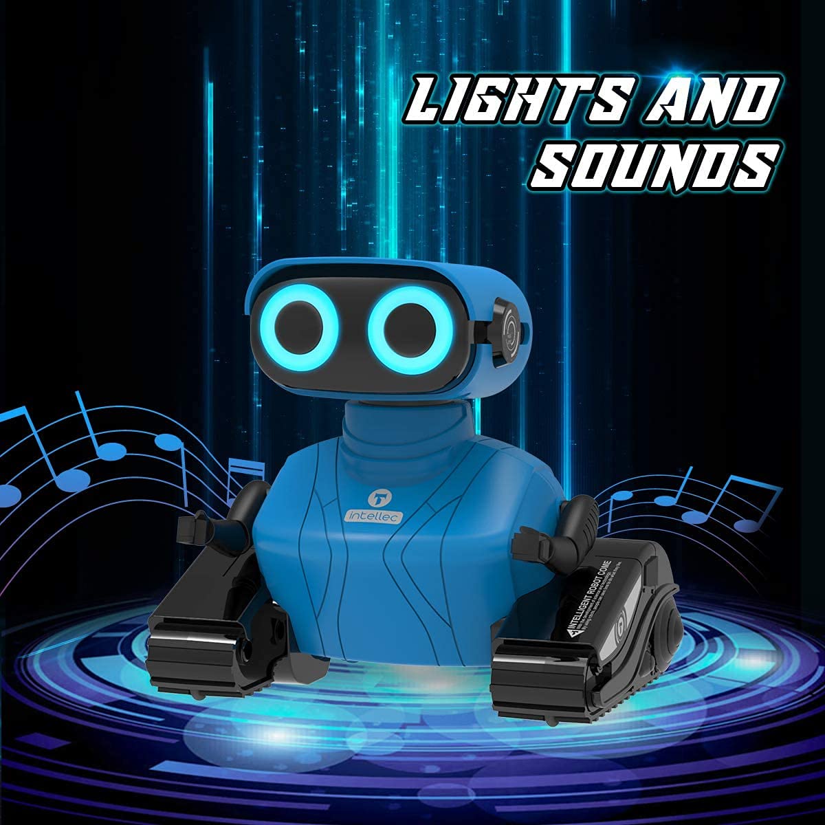 Remote Control Robot Toy with LED Eyes