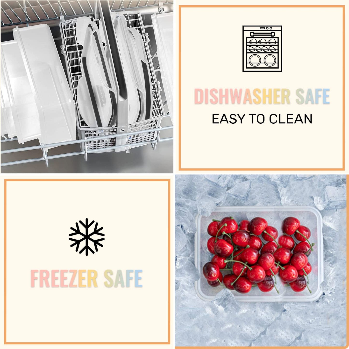 18 Pack FILTA Airtight Food Storage Containers
