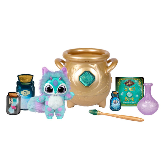 Magic Mixies Misting Cauldron with Plush Toy