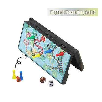KOKOSUN Magnetic Travel Snakes and Ladders Game
