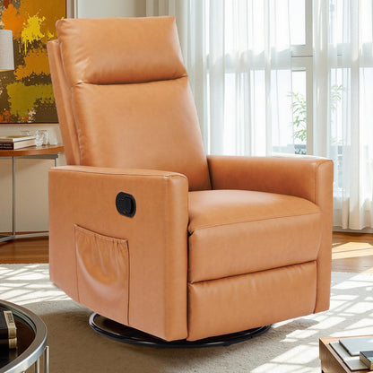Sweetcrispy 360 Swivel Rocker Recliner Chair