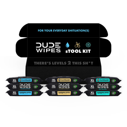432 Pack DUDE Wipes Flushable Wipes Gift Set