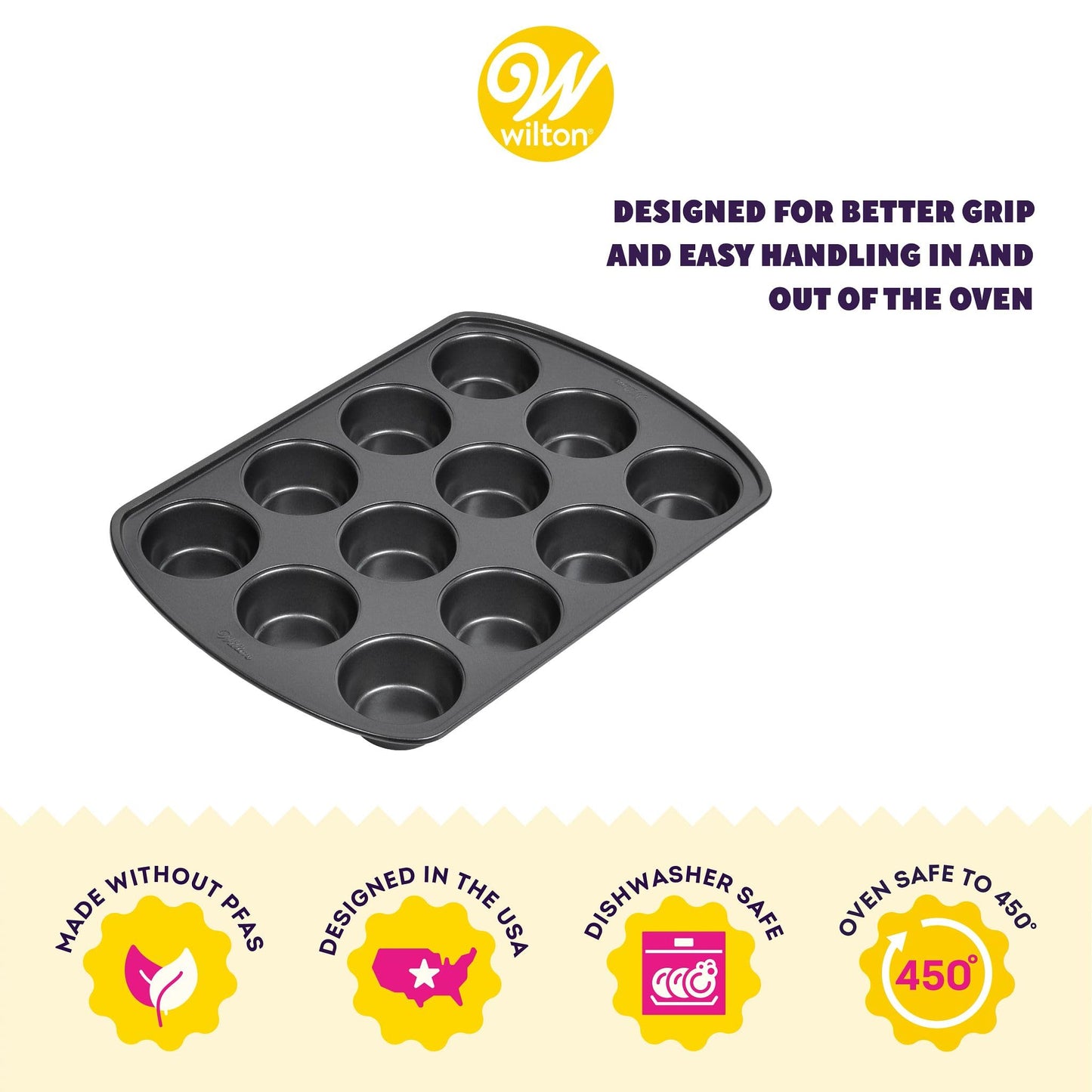Wilton Non-Stick 12-Cup Cupcake Pan