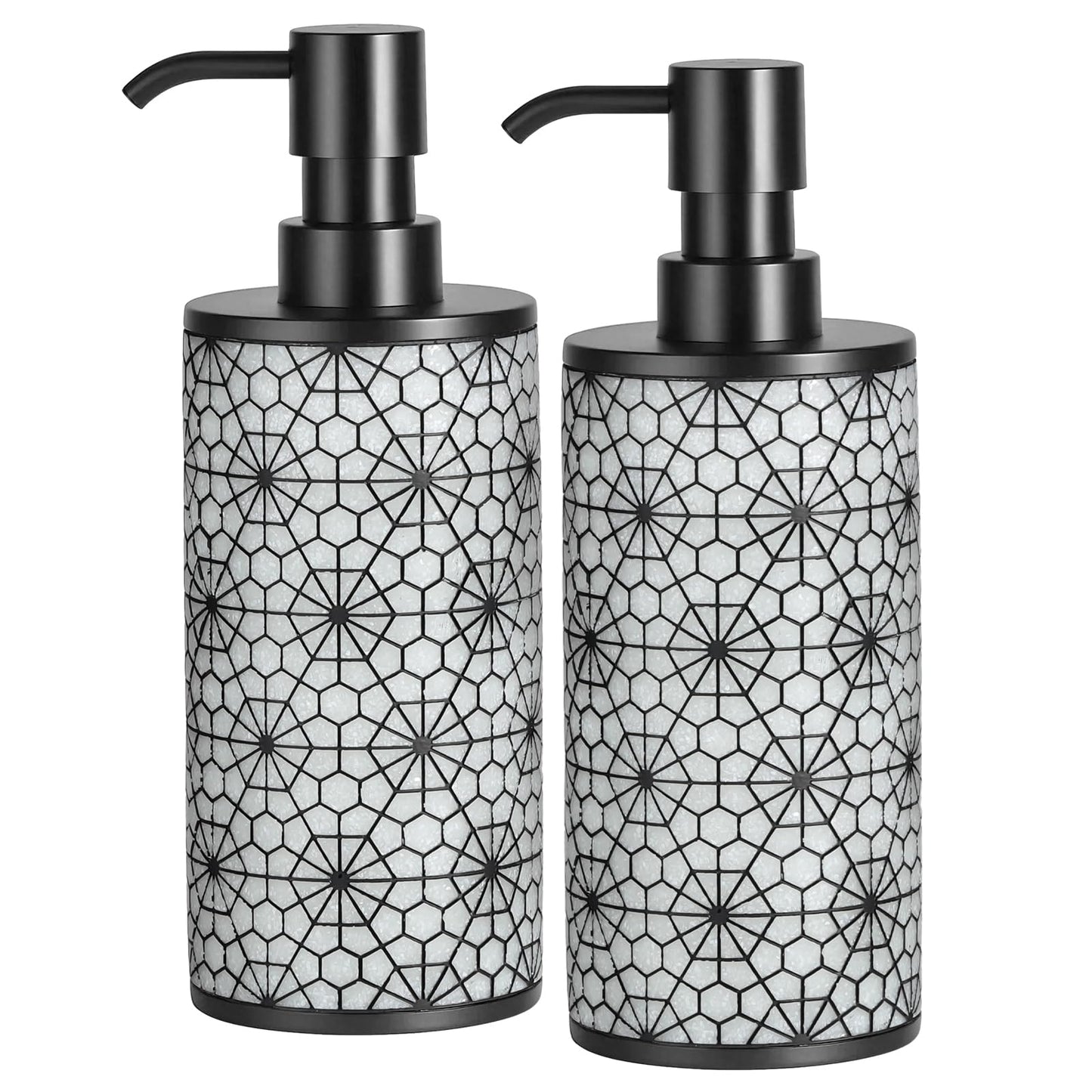 Shinowa 2-Pack Resin Soap Dispenser Set