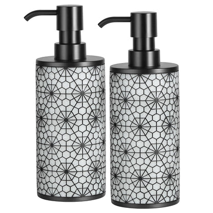 Shinowa 2-Pack Resin Soap Dispenser Set