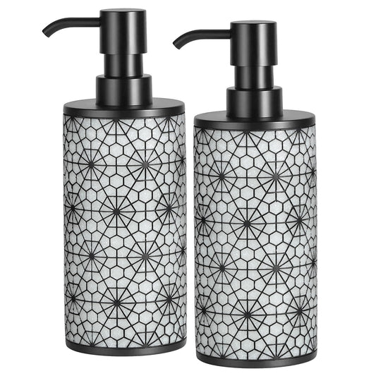 Shinowa 2-Pack Resin Soap Dispenser Set
