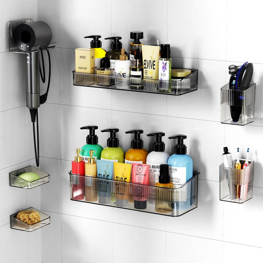 Adhesive Shower Caddy Organizer for Bathroom