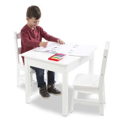 Melissa & Doug Wooden Table and Chairs Set