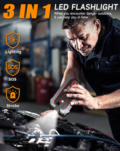 2000A COONYES Jump Starter for Gas & Diesel