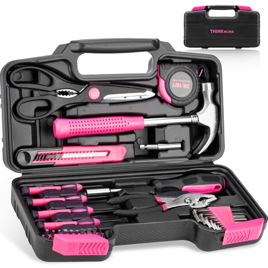 THINKWORK 40-Piece Household Tool Set with Toolbox