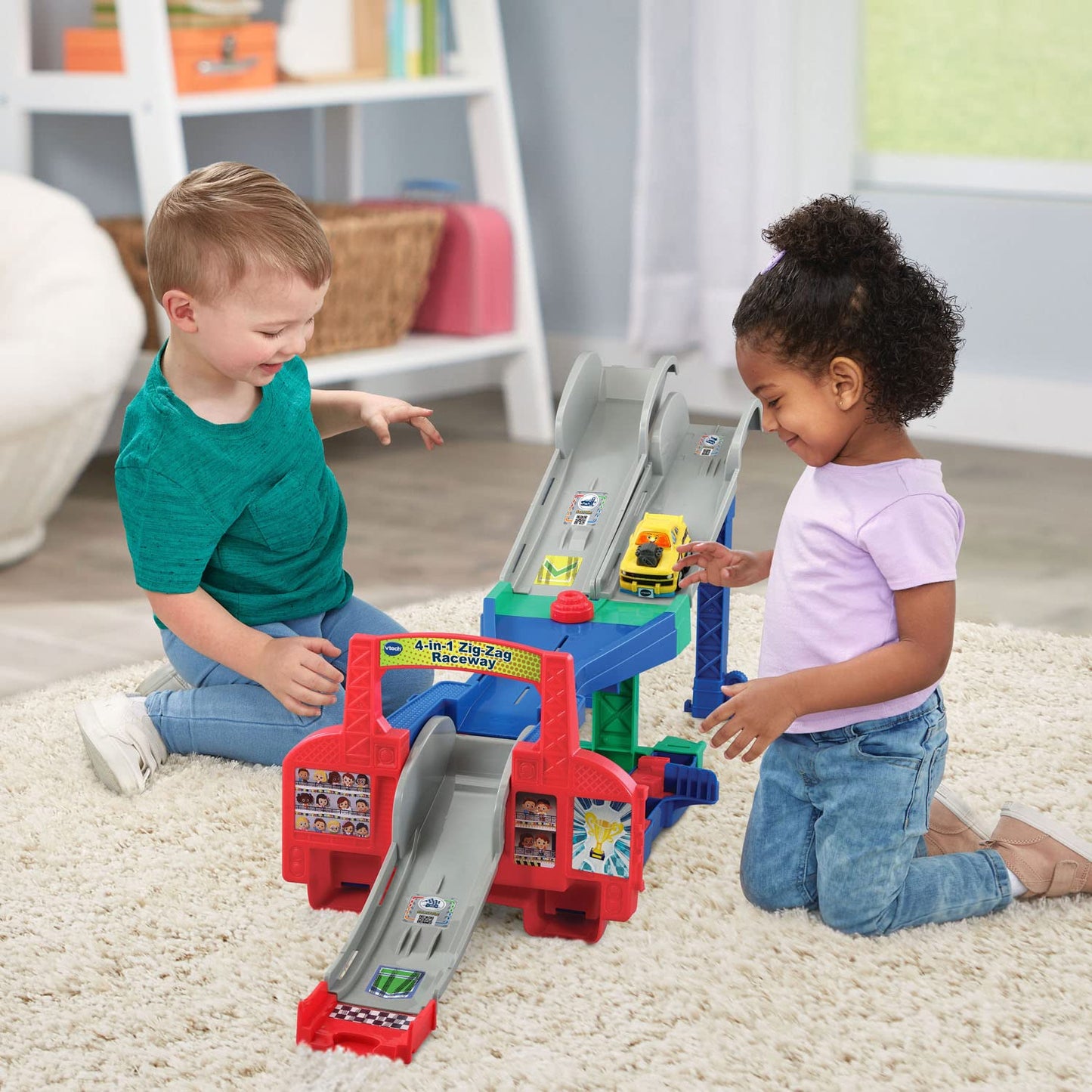 VTech 4-in-1 Zig-Zag Raceway Playset