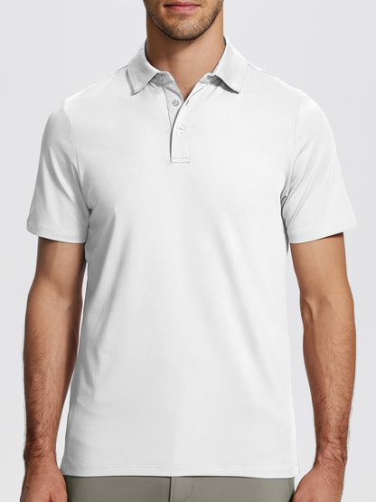 Mens Lightweight Quick Dry Golf Polo Shirt
