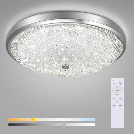 40W Adjustable LED Flush Mount Ceiling Light