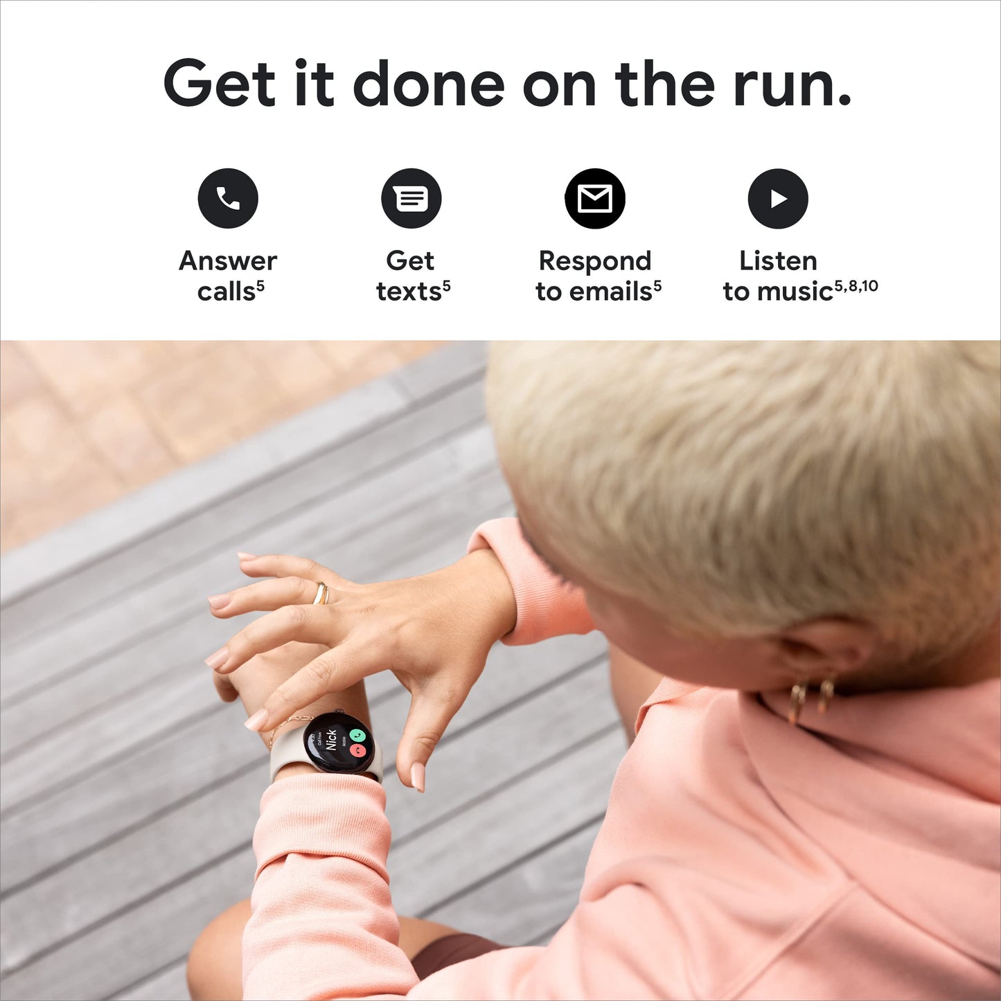 Google Pixel Watch 1st Gen with Fitbit Tracking