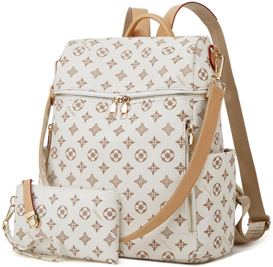 Darein Leather Backpack Purse for Women