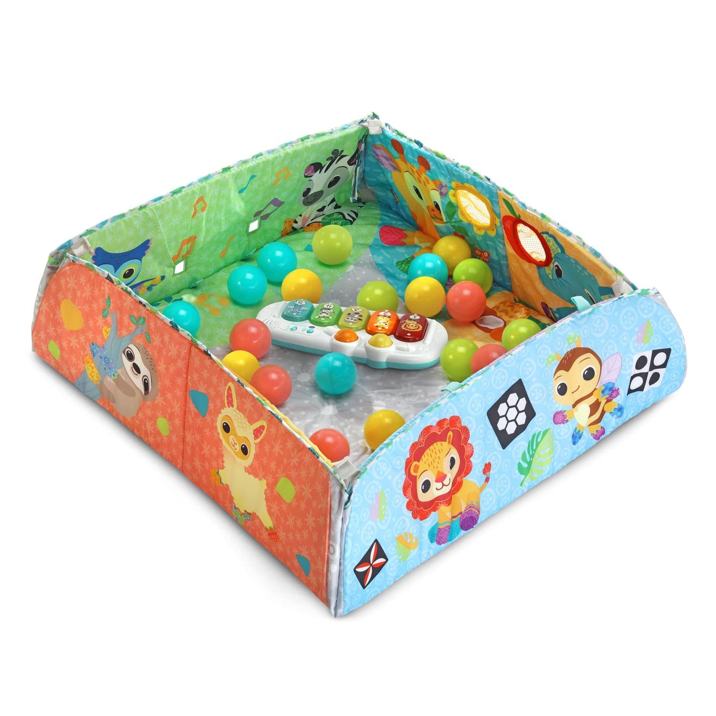 VTech 7-in-1 Senses and Stages Developmental Gym (Frustration Free Packaging)